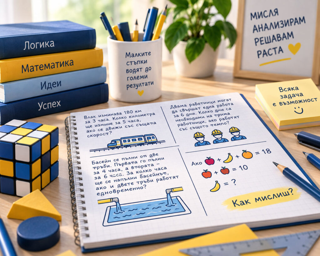 логически задачи по математика