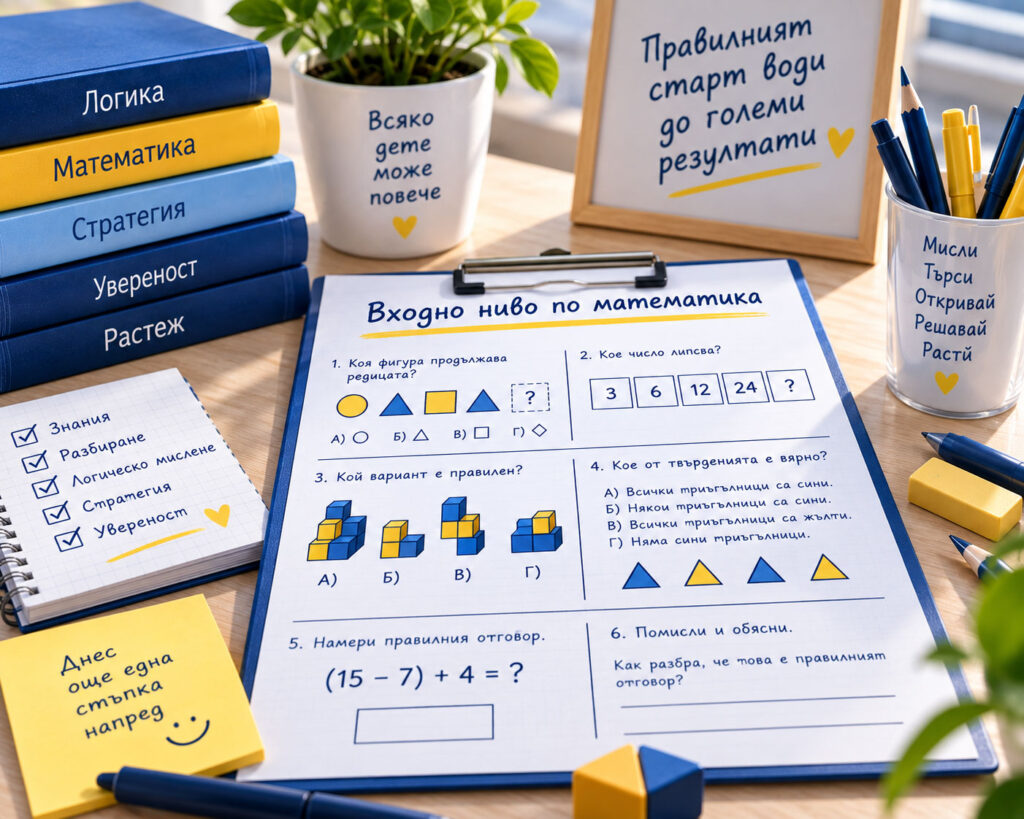входно ниво по математика
